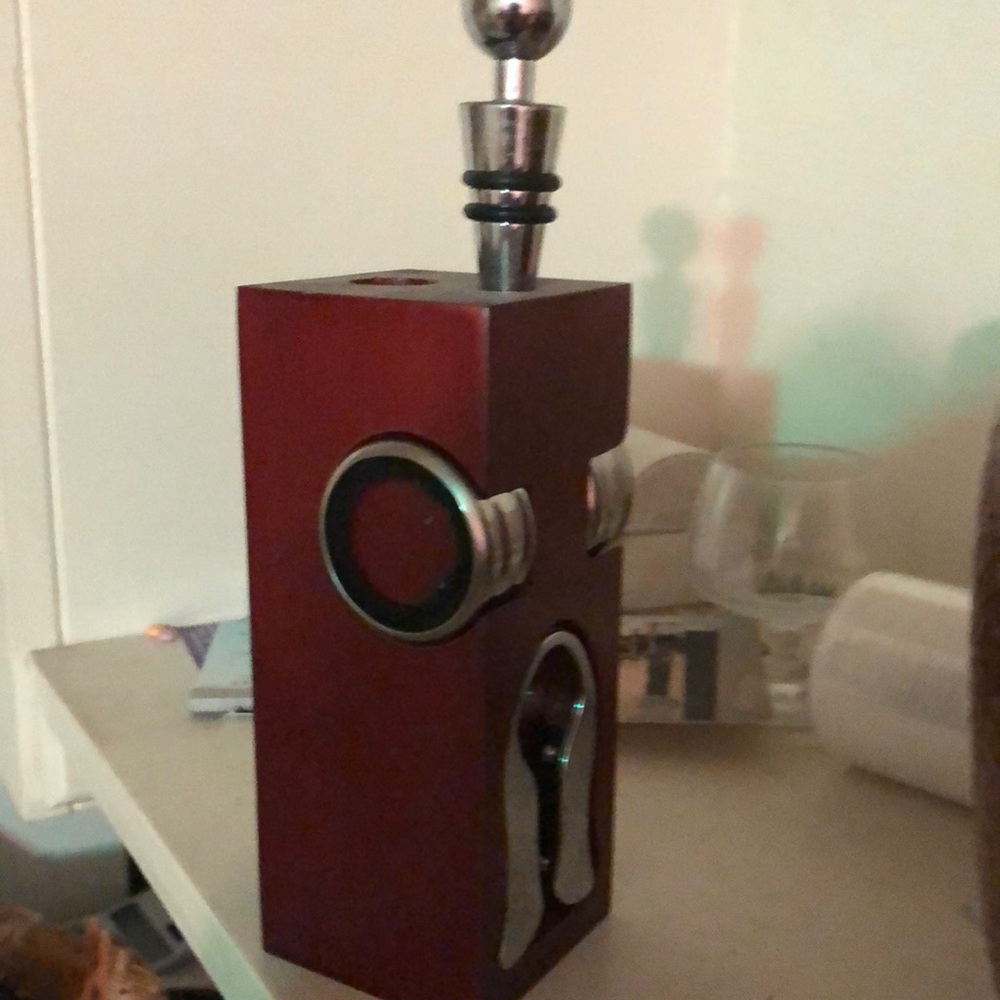 Wine opening set vintage